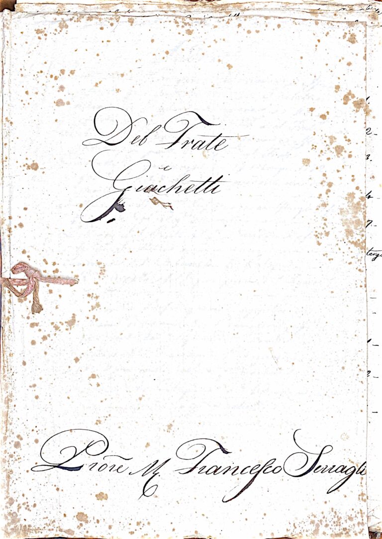 Una Faida Contadina nella Pisa Ottocentesca: Giachetti Contro Del Frate