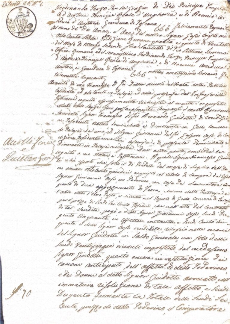 Gello, Palaia e Testamenti: Un Microcosmo di Vita nella Toscana della Restaurazione