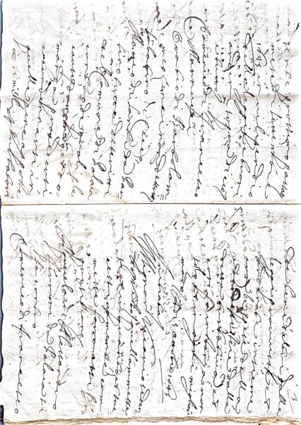 Documento amministrativo – Palaia (1645)