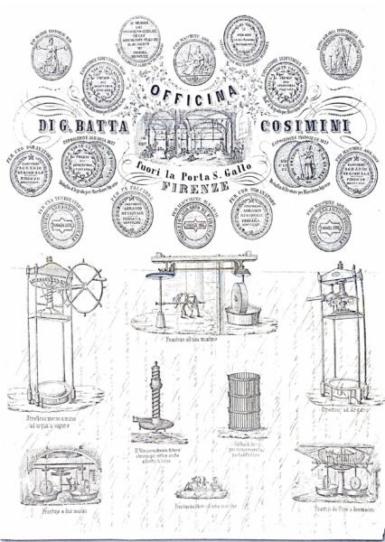 Fascicolo Corrispondenza commerciale e familiare di Giovanni Del Frate (Palaia): lettere su fornitura macchine agricole, questioni finanziarie e corrispondenza privata (Pisa/Firenze, 1865-1879) – Firenze (1876)